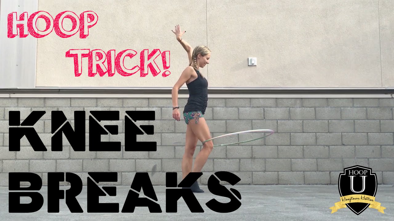 Hula Hoop Trick! *KNEE BREAKS*