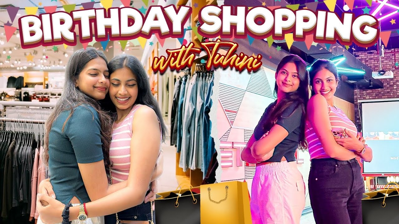 Шопинг ко дню рождения с Тухини ✨🥰 || #sneholic #vlog #birthday #shopping