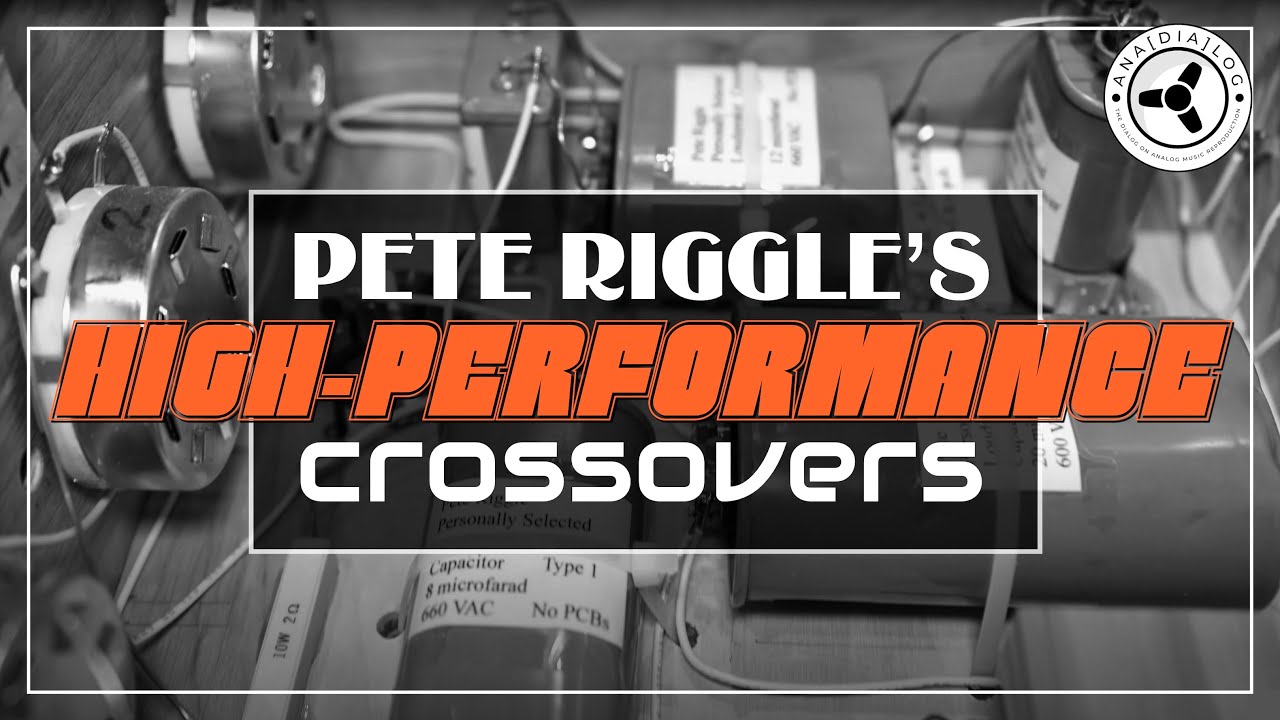 High-performance speaker crossovers by Pete Riggle (Altec & co.)