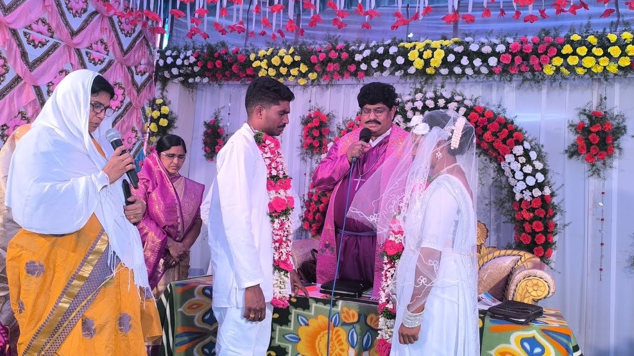 పరిశుద్ధ వివాహం పాల్ వెడ్స్ శిరీష వివాహం జరిగించారు Bishop G Elisha Babu Garu 12/02/2026 చింతగూడ 