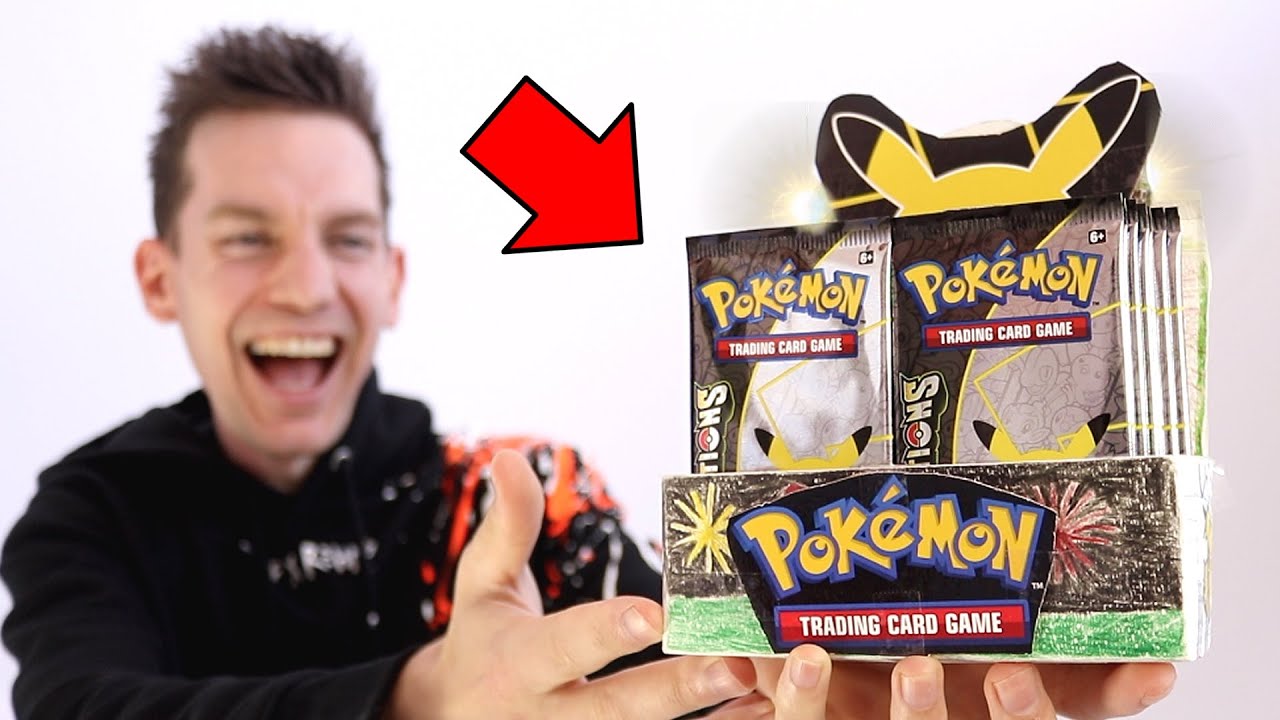 The Pokémon Celebrations Booster Box Opening