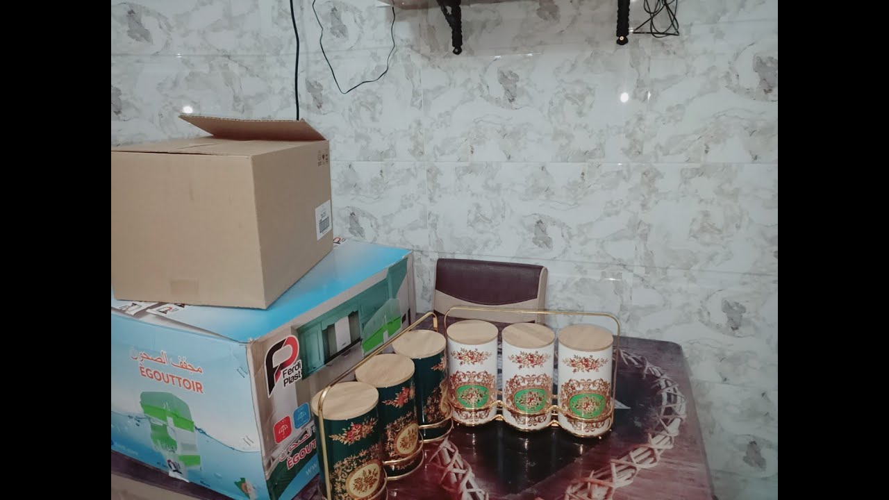 جولة في محل الاواني كلش يهبل و في الاخير وريت لحباباتي واش شريت