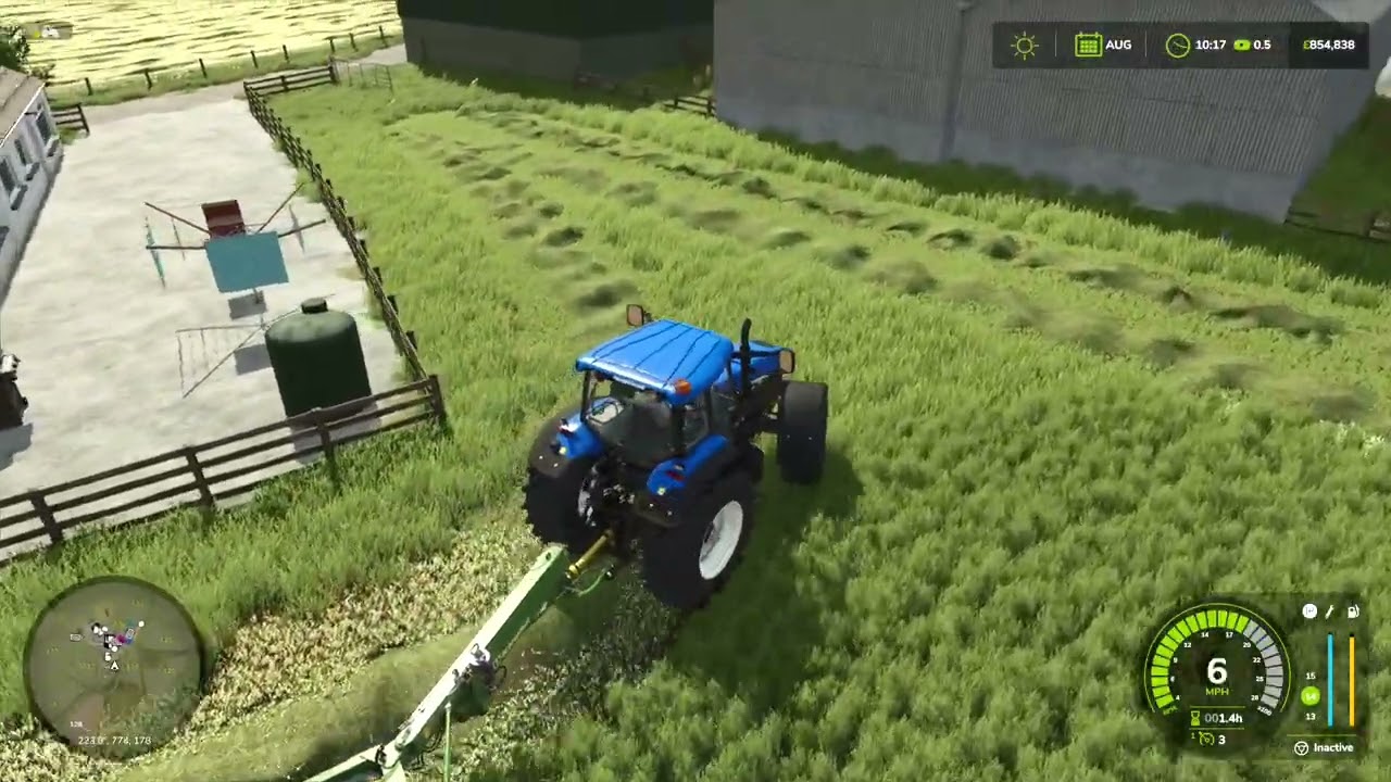 FS25 FIELDS OF TYRONE #9 | ANOTHER PADDOCK | ANOTHER BIT OF MOWING!