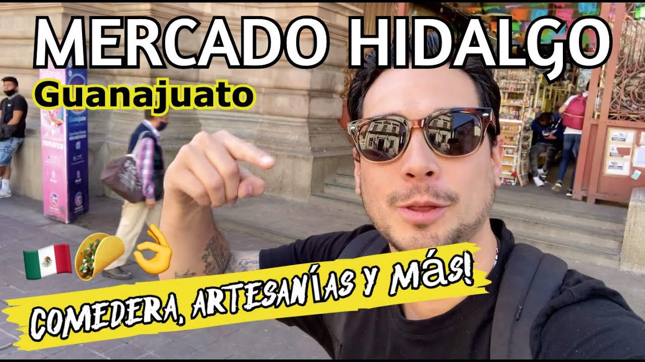 Así es un MERCADO TÍPICO MEXICANO en GUANAJUATO!🌮🇲🇽❤️