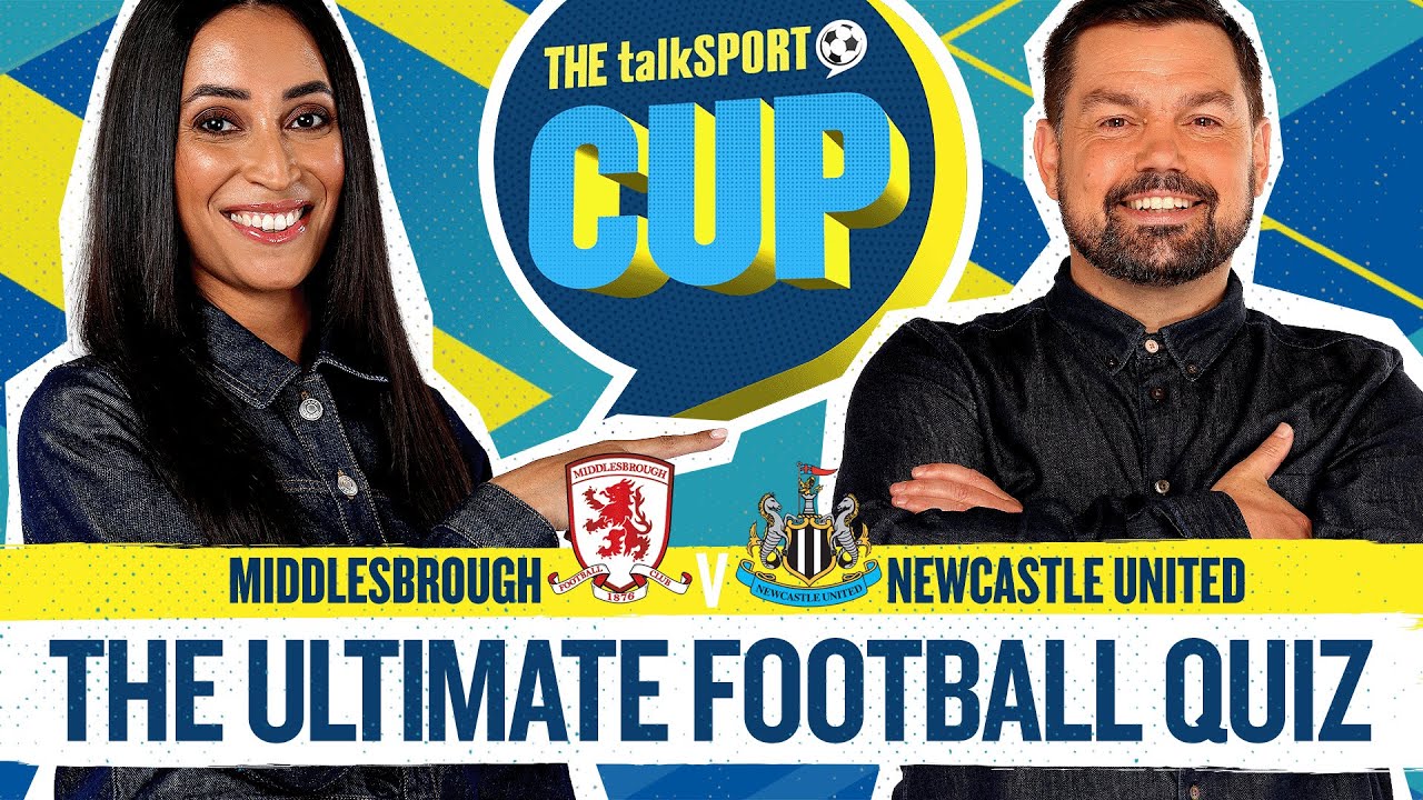 The ULTIMATE Football Quiz! Tyne-Tees Derby in The talkSPORT Cup! ⚫🔴