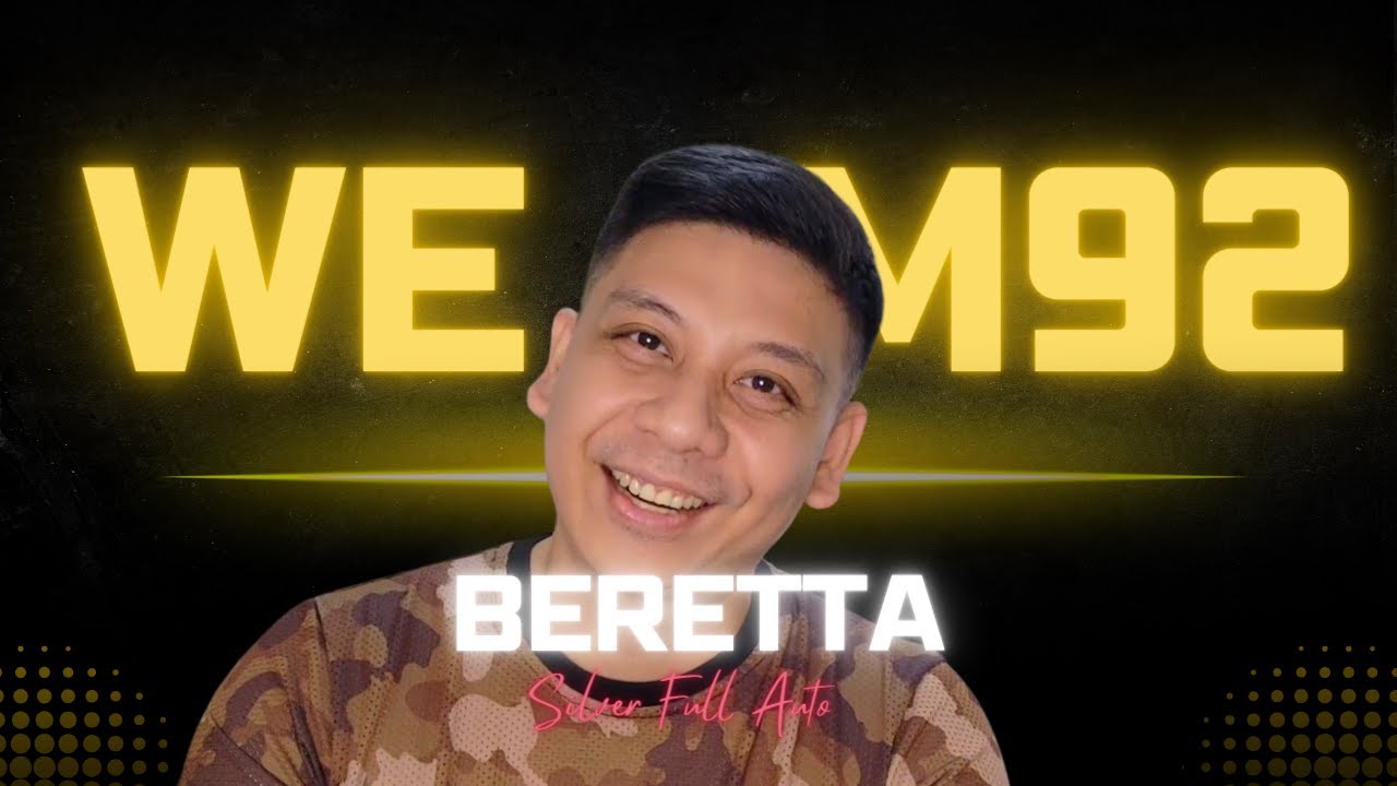 WE M92 Beretta SV Full Auto | Airsoft Review Philippines