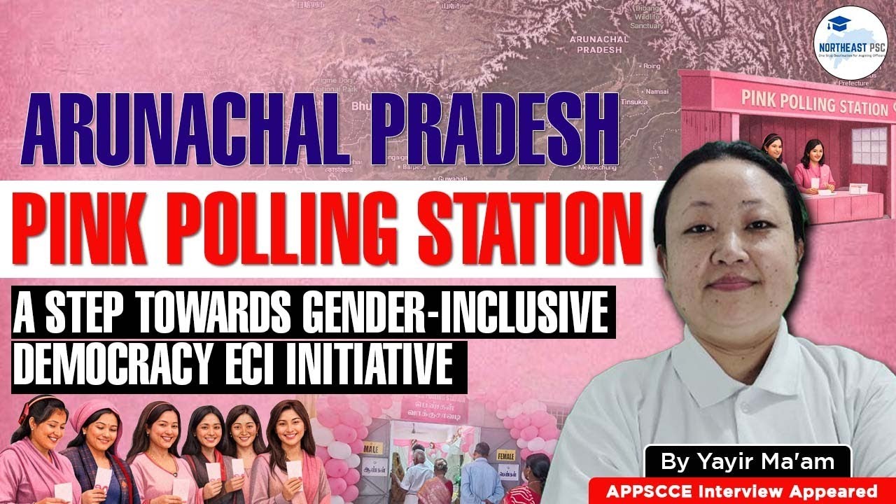 🌸Pink Polling Station | Gender-Inclusive Democracy Initiative by ECI