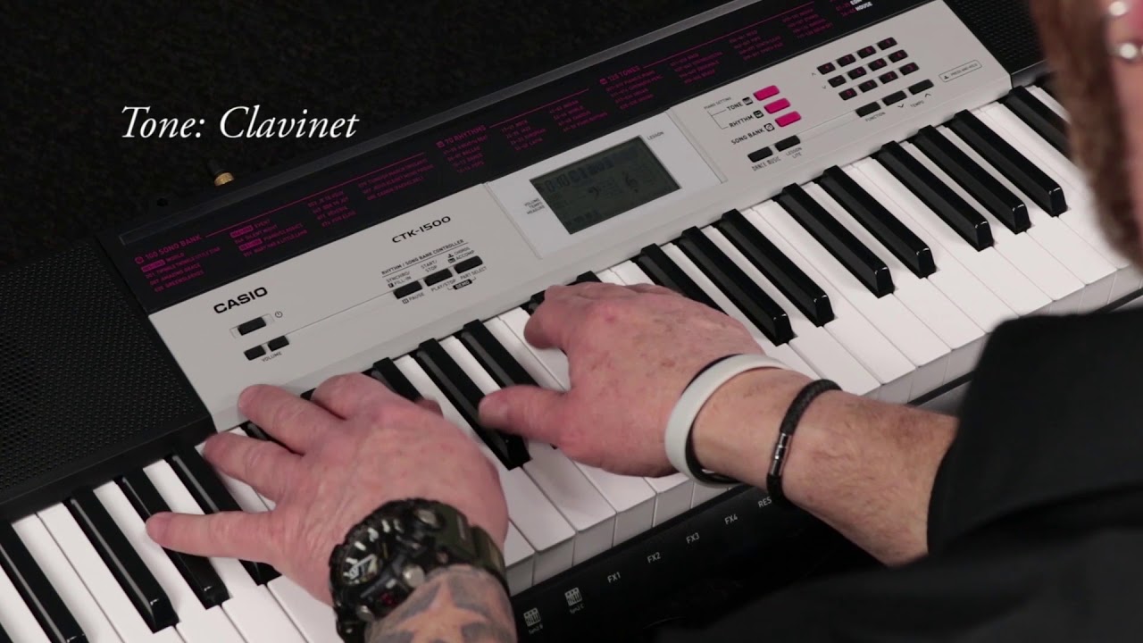 Casio CTK-1500  | Tones & Rhythms