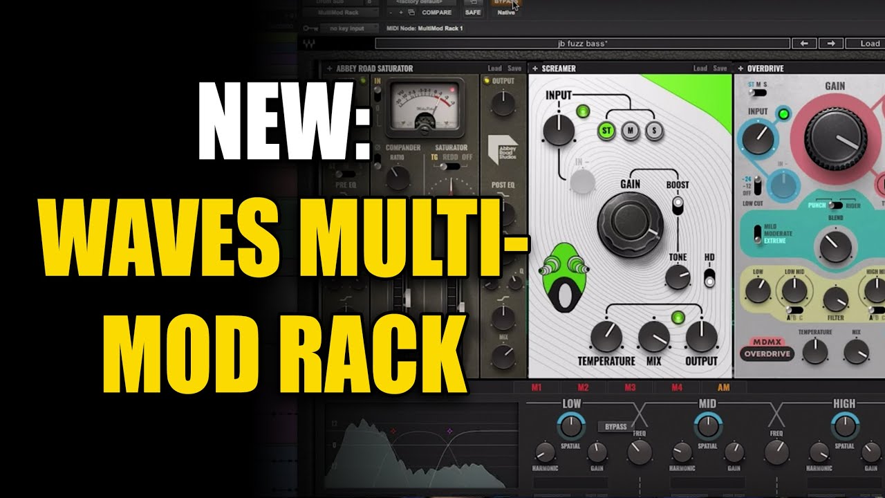 NEW PLUGIN: Waves MultiMod Rack!