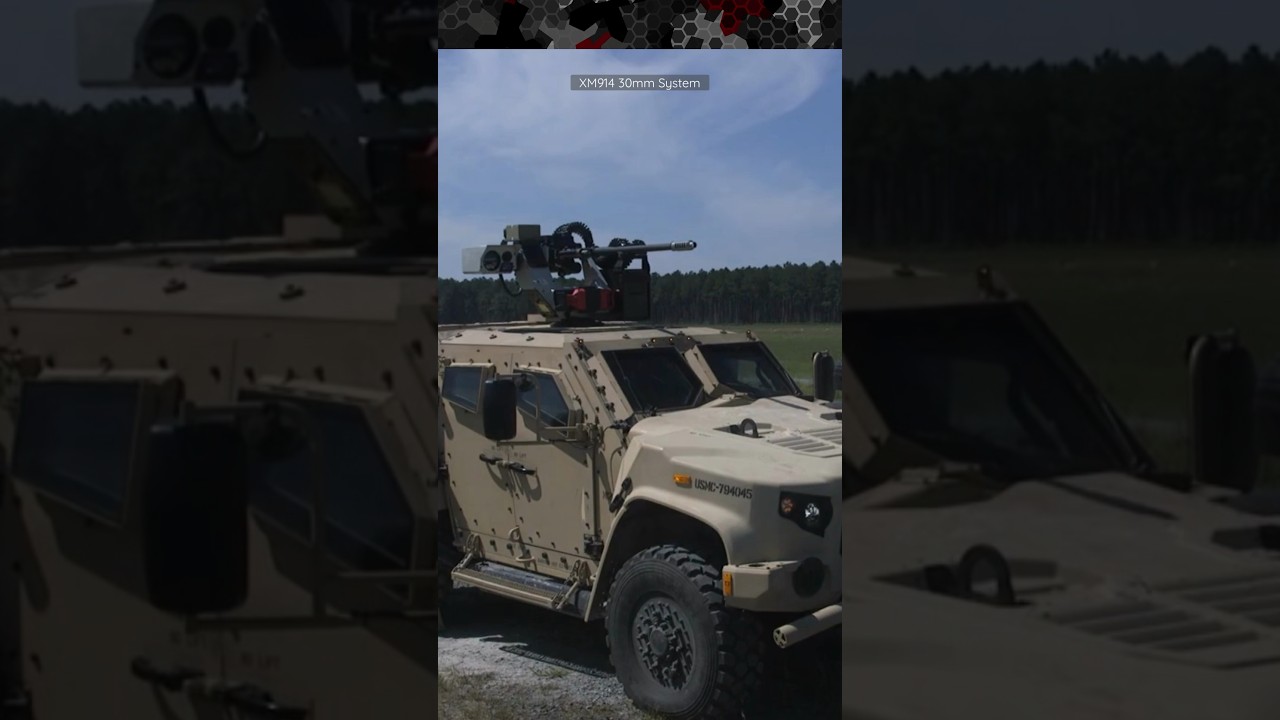30mm Gun Mounted To JLTV
