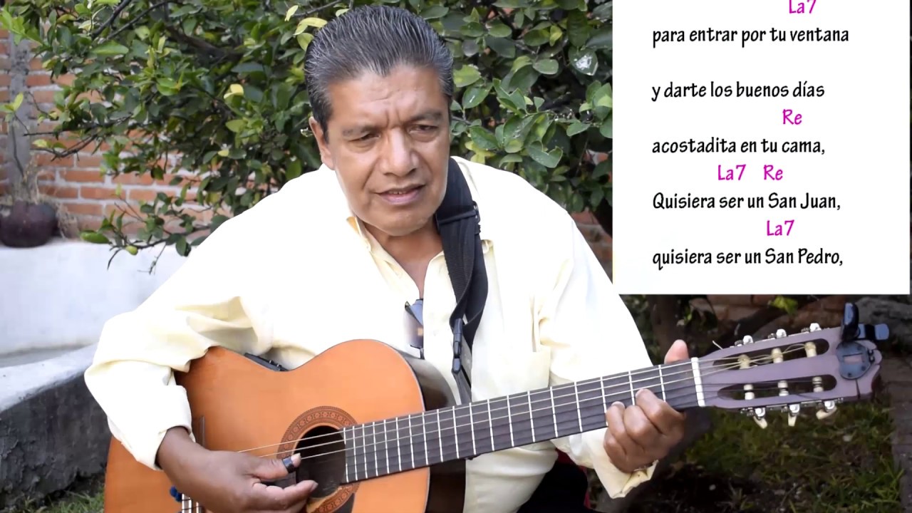 Las Mañanitas (Acordes para Guitarra)