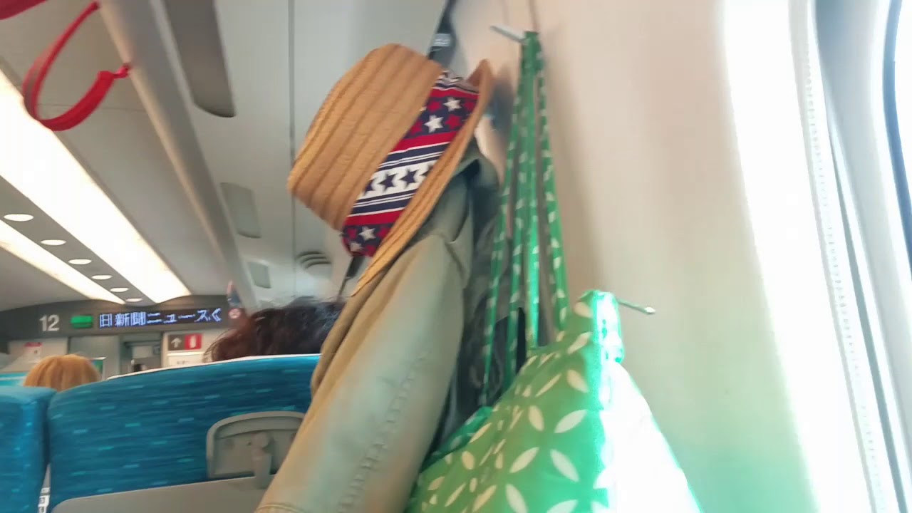 đi tàu shinkansen dễ như chơi haha...