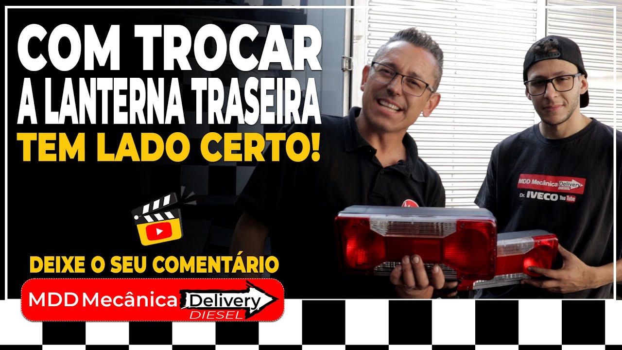 LANTERNA TRASEIRA DA IVECO TEM LADO CERTO | APRENDA A TROCAR CORRETAMENTE 🔦