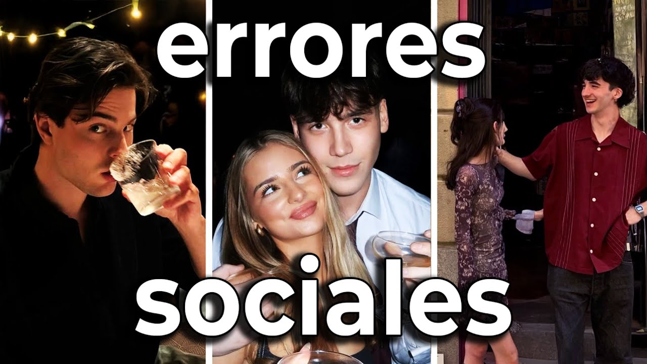Errores sociales que te hacen quedar mal en 2025