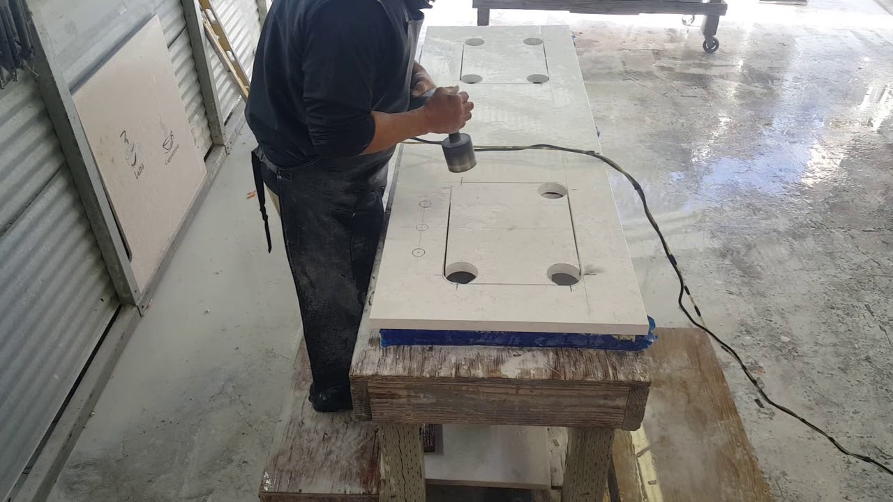 Stone quartz and granite fabrication