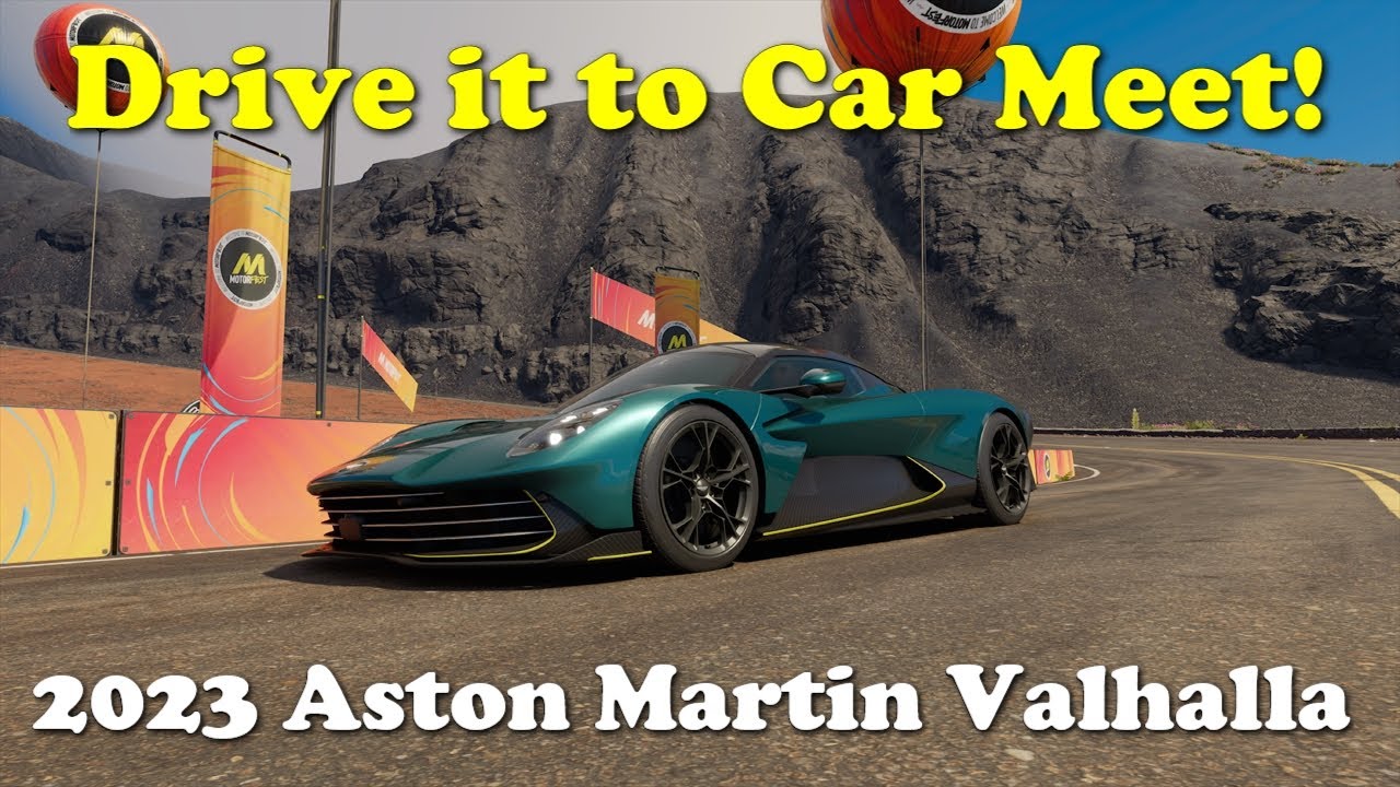 Drive it to Car Meet! 2023 Aston Martin Valhalla