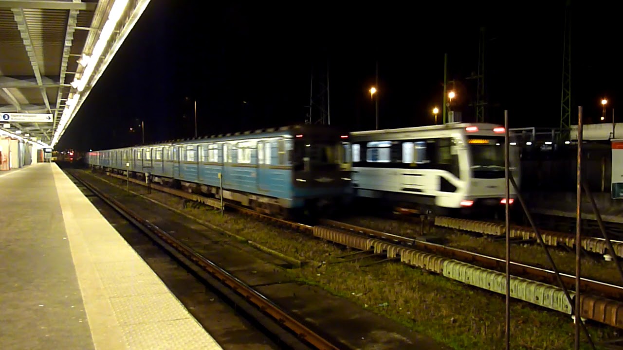 Az utolsó metrók kiállnak Kőér kocsiszínbe, 2018.03.09