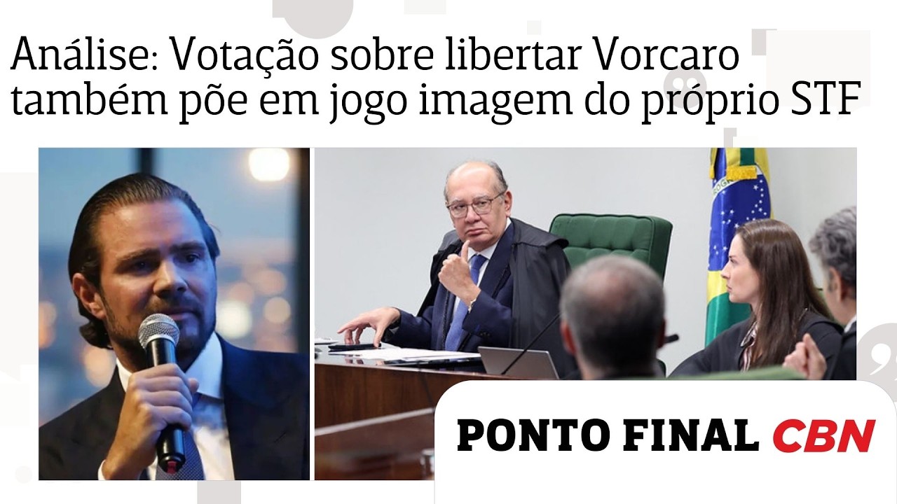 Análise: Votação sobre libertar Daniel Vorcaro também coloca em jogo a imagem do próprio STF