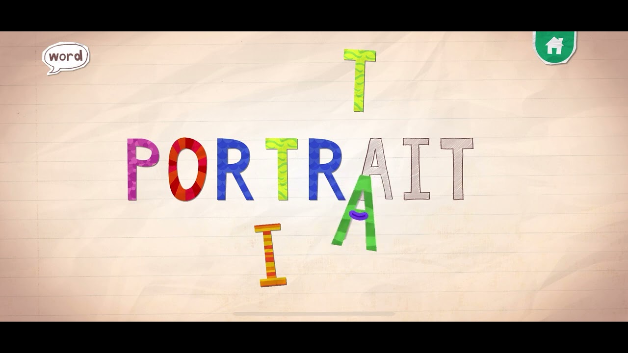 Endless ABC portrait