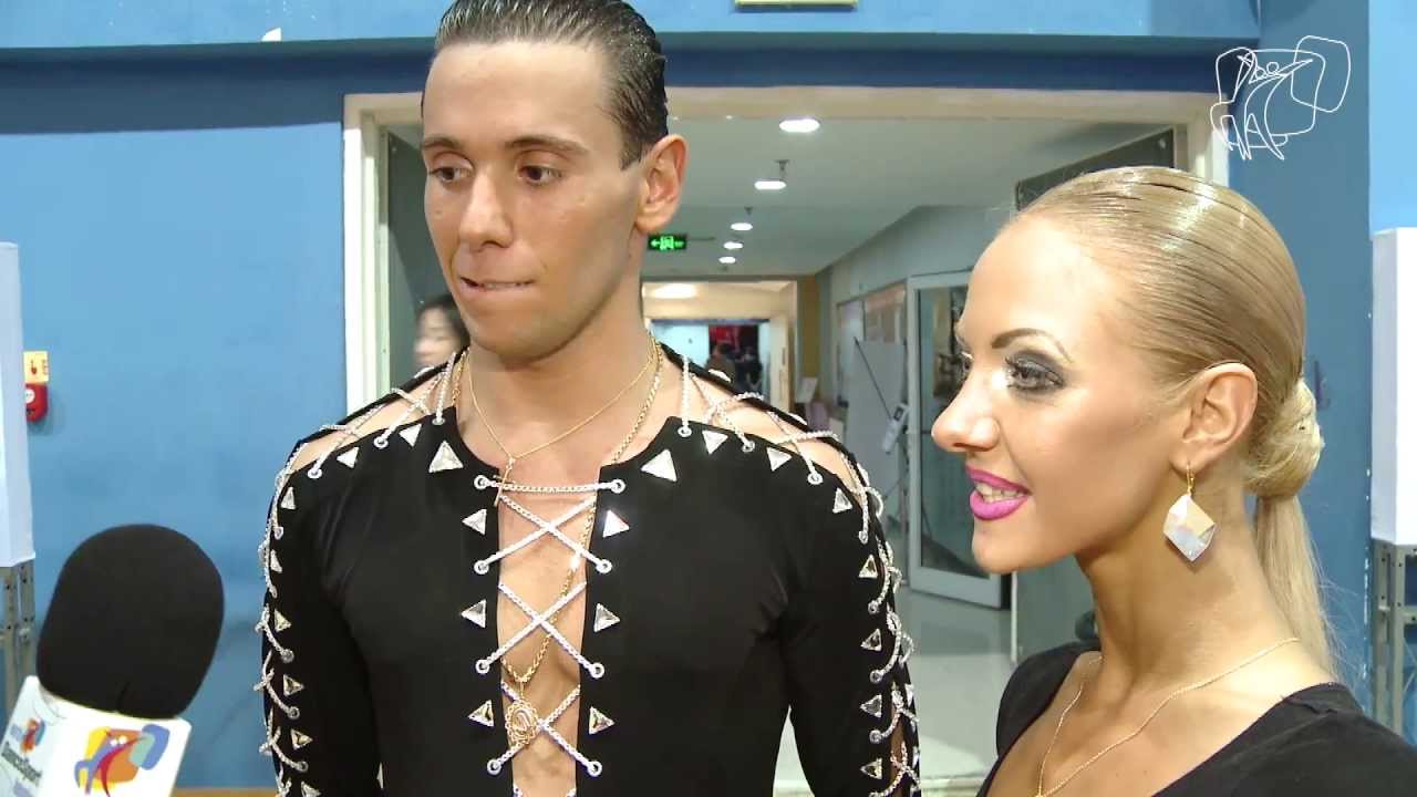 ITV with the winners, Tsaturyan - Gudyno, RUS | GrandSlam Latin Beijing