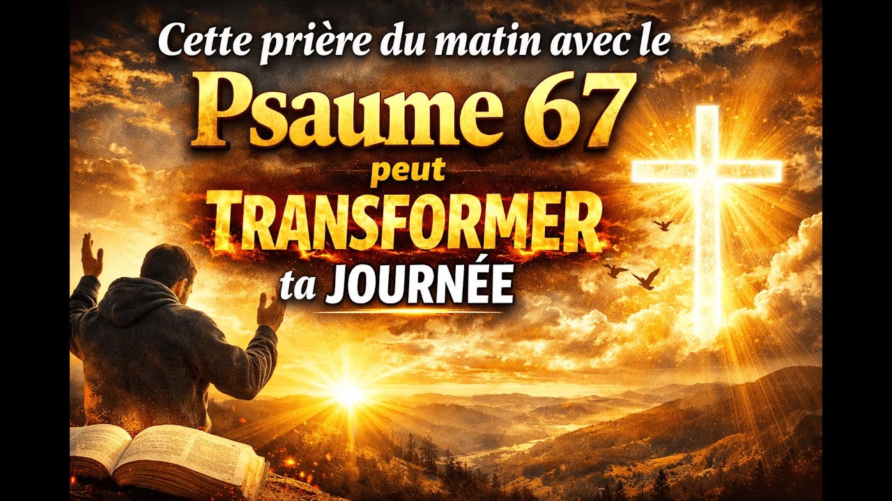✅ Cette prière du matin avec le Psaume 67 peut transformer ta journée
