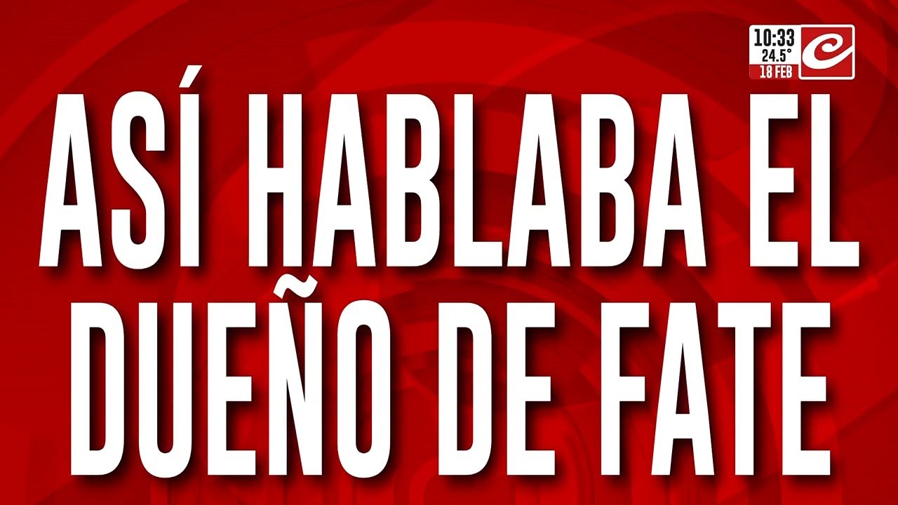 Así hablaba el dueño de Fate hace tiempo atrás: 