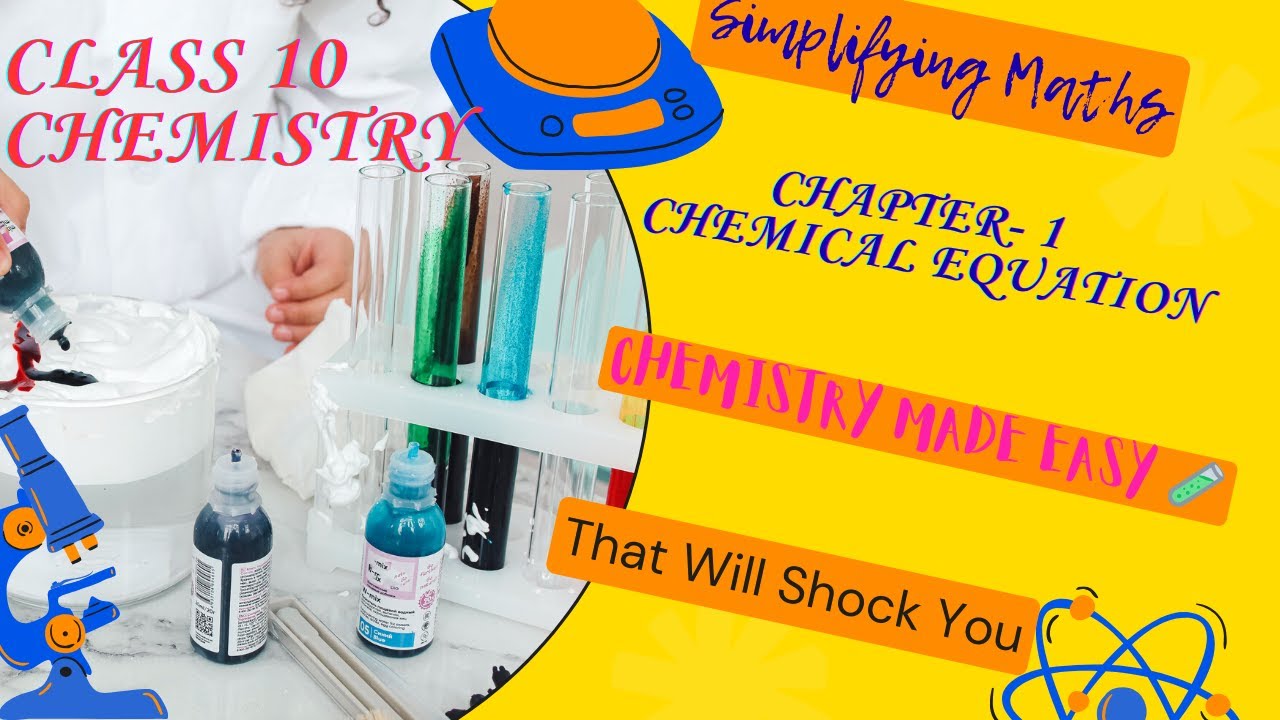 Class 10 Science Ch 1 | Chemical Reactions & Equations | Board Focused Material