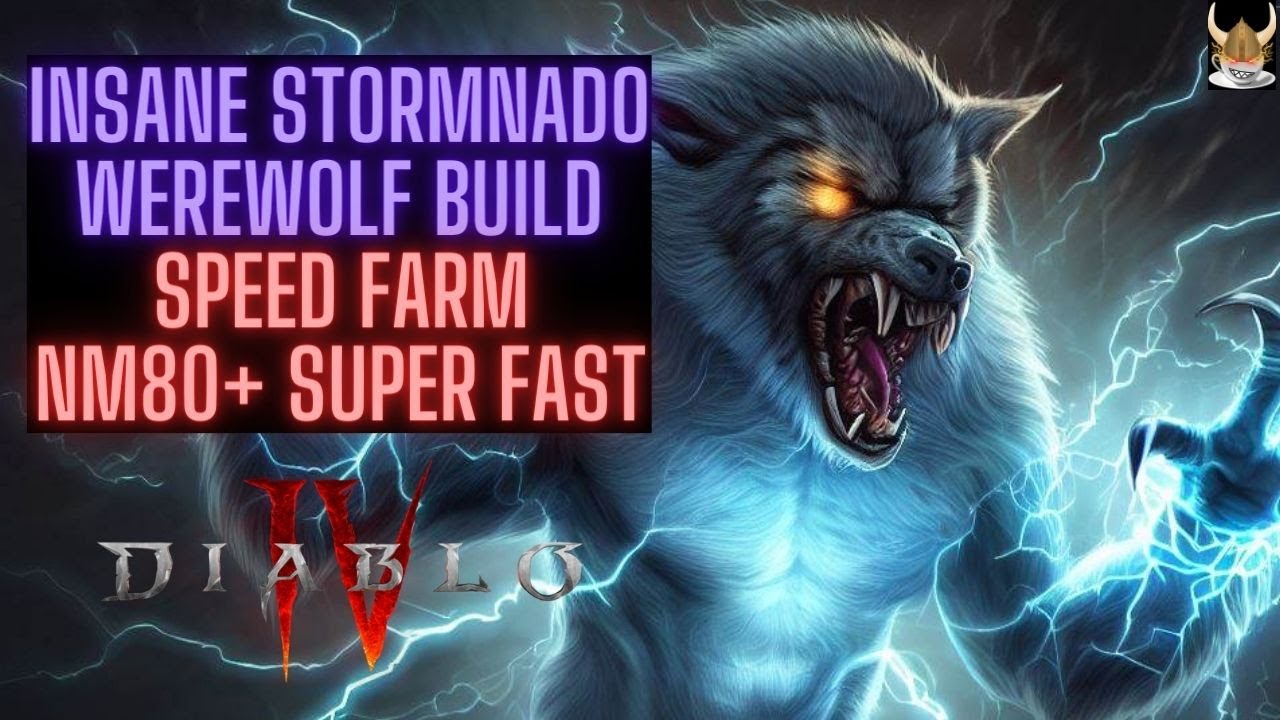 Руководство по сборке Insane Storm WolfNado для Diablo 4 ~СУПЕР СКОРОСТЬ, ЛЕГКО ФАРМИТЬ NM80+~