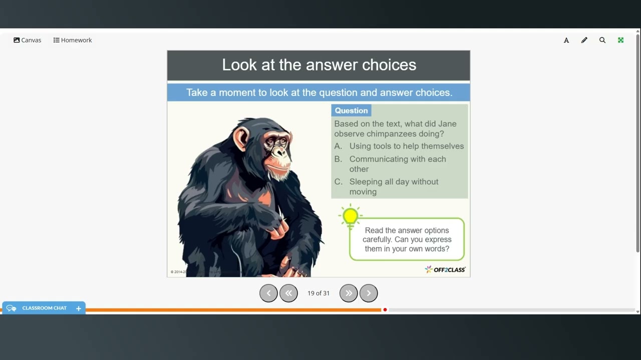 WIDA Access Test - Introduction to Reading