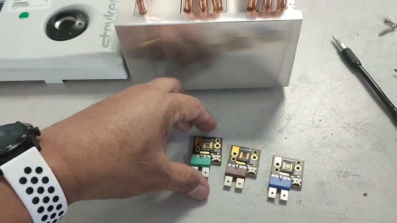 How to check Defective LED of L9000 Stryker  Light source.