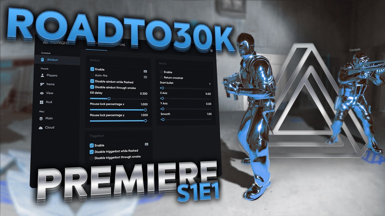 CS2 ОБМАН С MIDNIGHT.IM (ROADTO30K) S1EP1