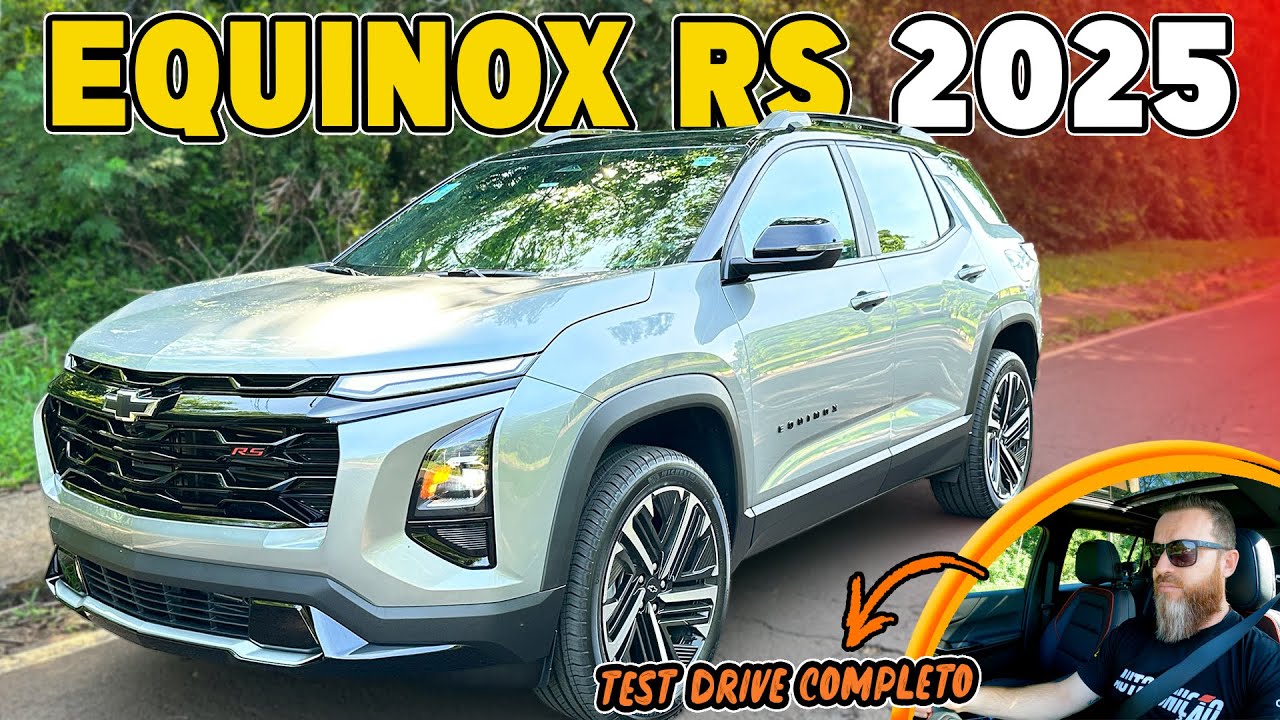 NOVO EQUINOX RS 2025 - Test Drive Completo Nos Mínimos Detalhes!