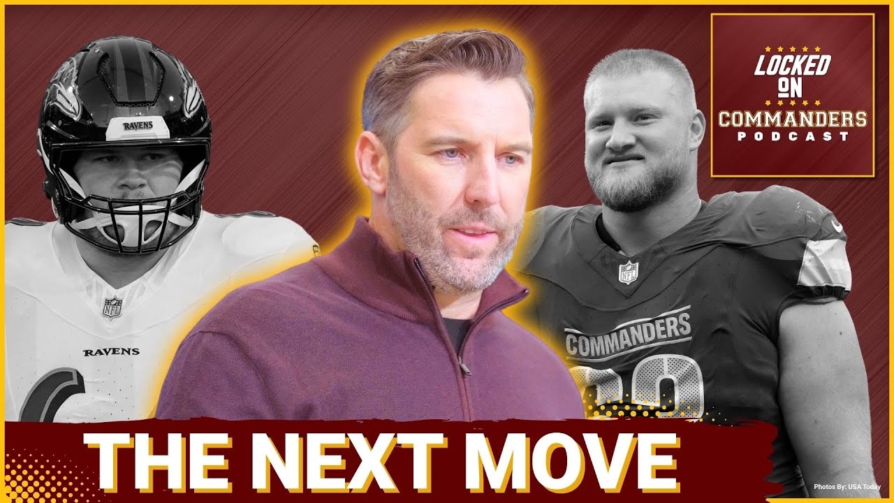VACANT: Can Washington Commanders FIX the Center crisis after missing Tyler Linderbaum?