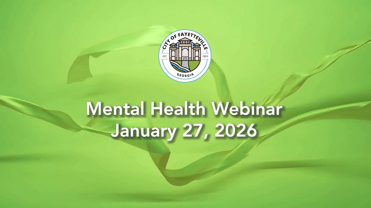 Mental Health Webinar | January 27, 2026