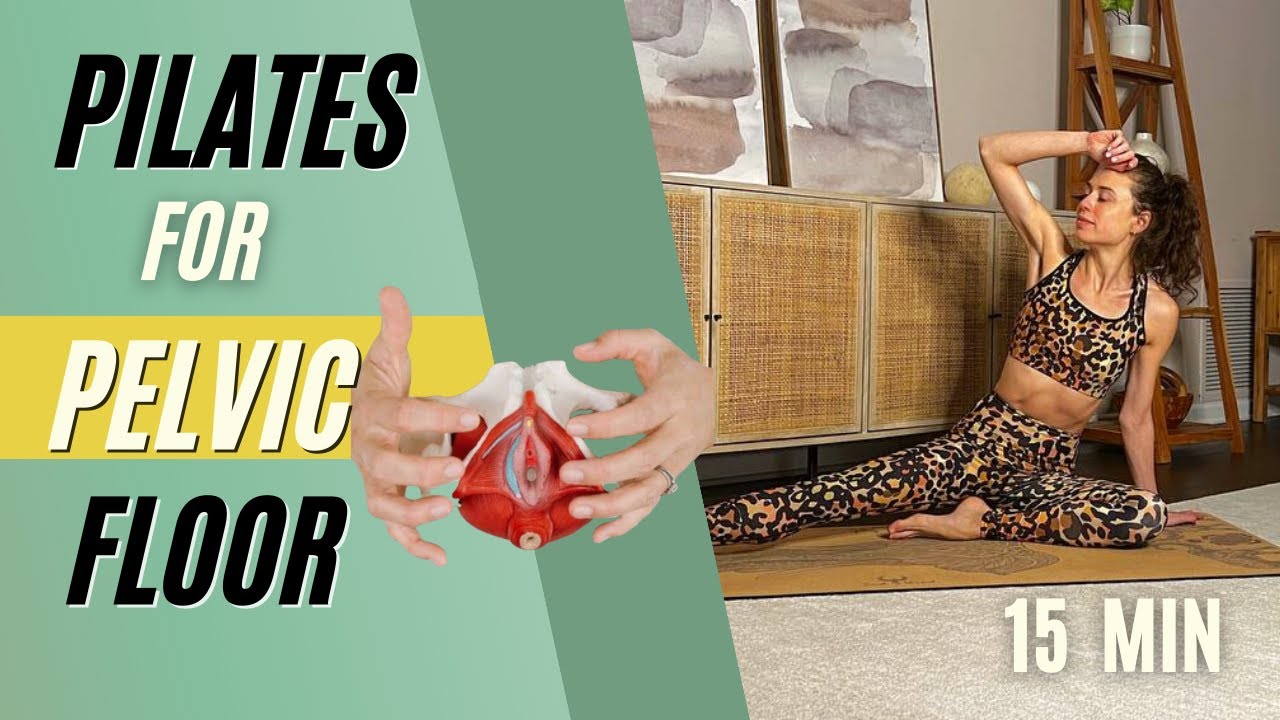PELVIC FLOOR EXERCISES FOR WOMEN 15 MIN | AT HOME PILATES | No equipment