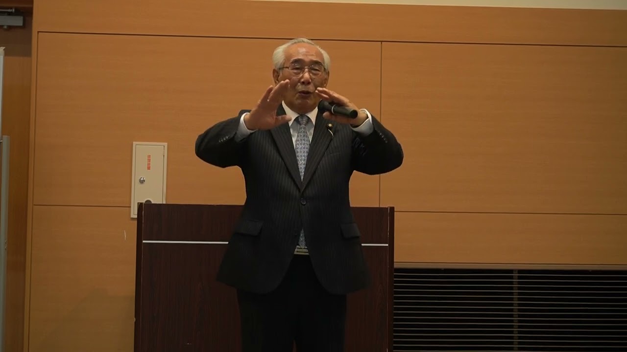 第5回（前編）『吟詠発声の基本事項』講師：会長　山口 華雋　　　　　　　　　　　　　　　　　　　　　　（腹式呼吸・口の形・横隔膜を張る・応用編）