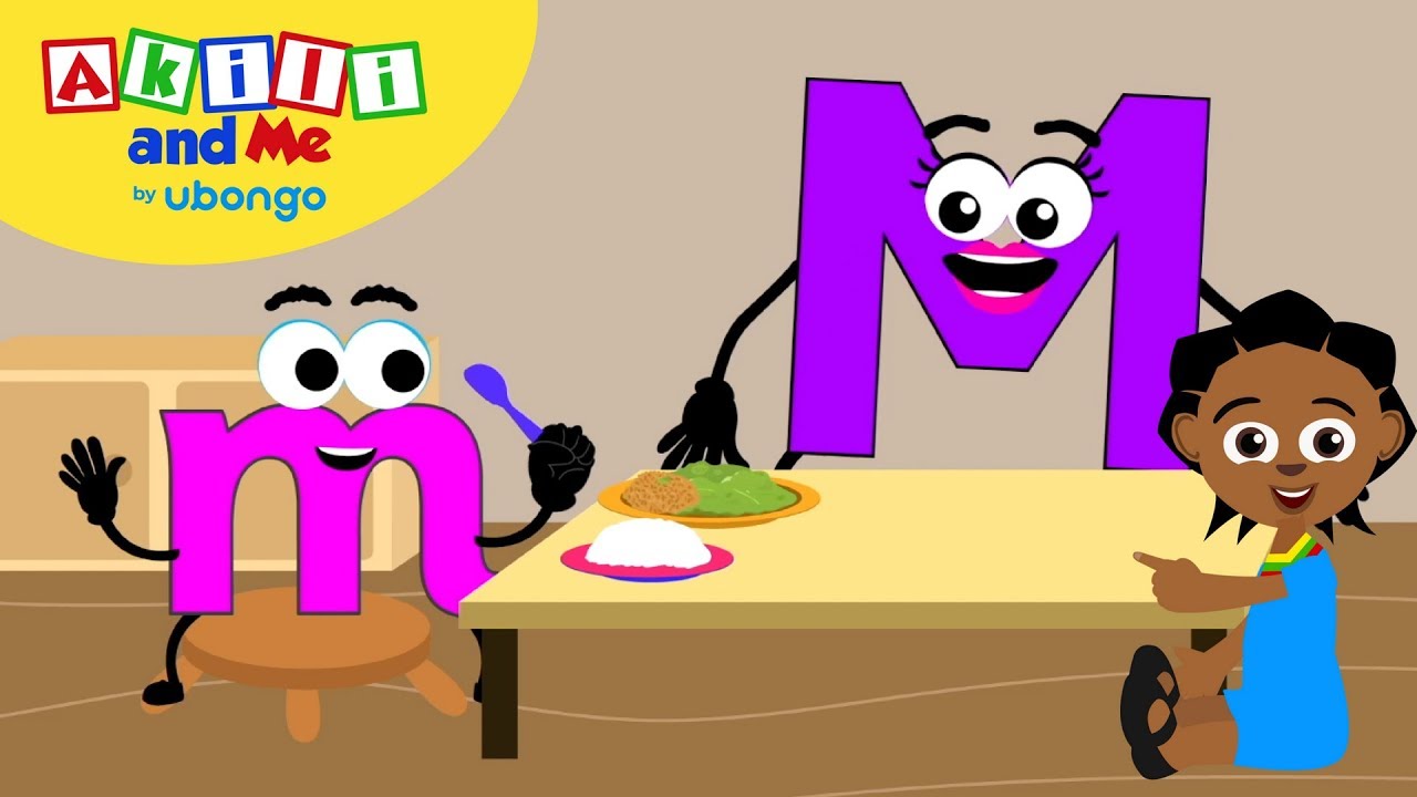 Meet Letter M! | Learn the Alphabet with Akili | Cartoons from Africa for Preschoolers