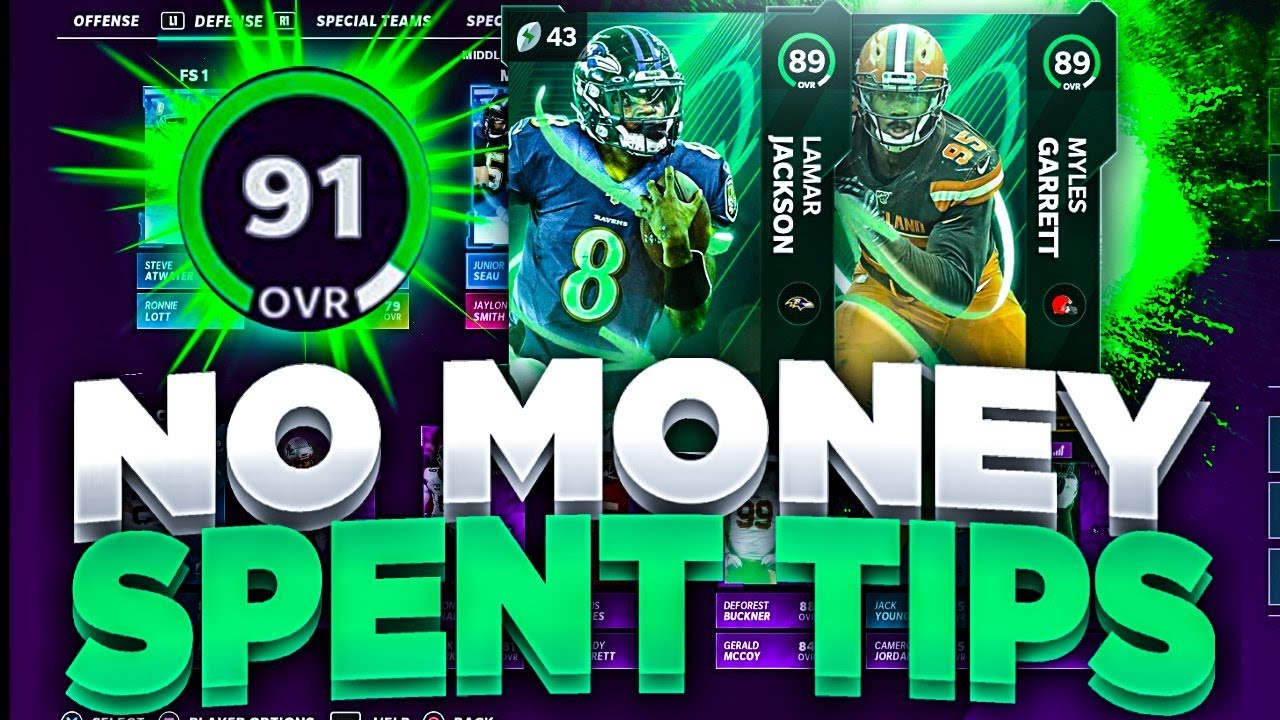 BEST TIPS TO BUILD A NO MONEY SPENT TEAM!! | TIPS & TRICKS TO GET THE BEST TEAM IN MADDEN 21 FREE!!