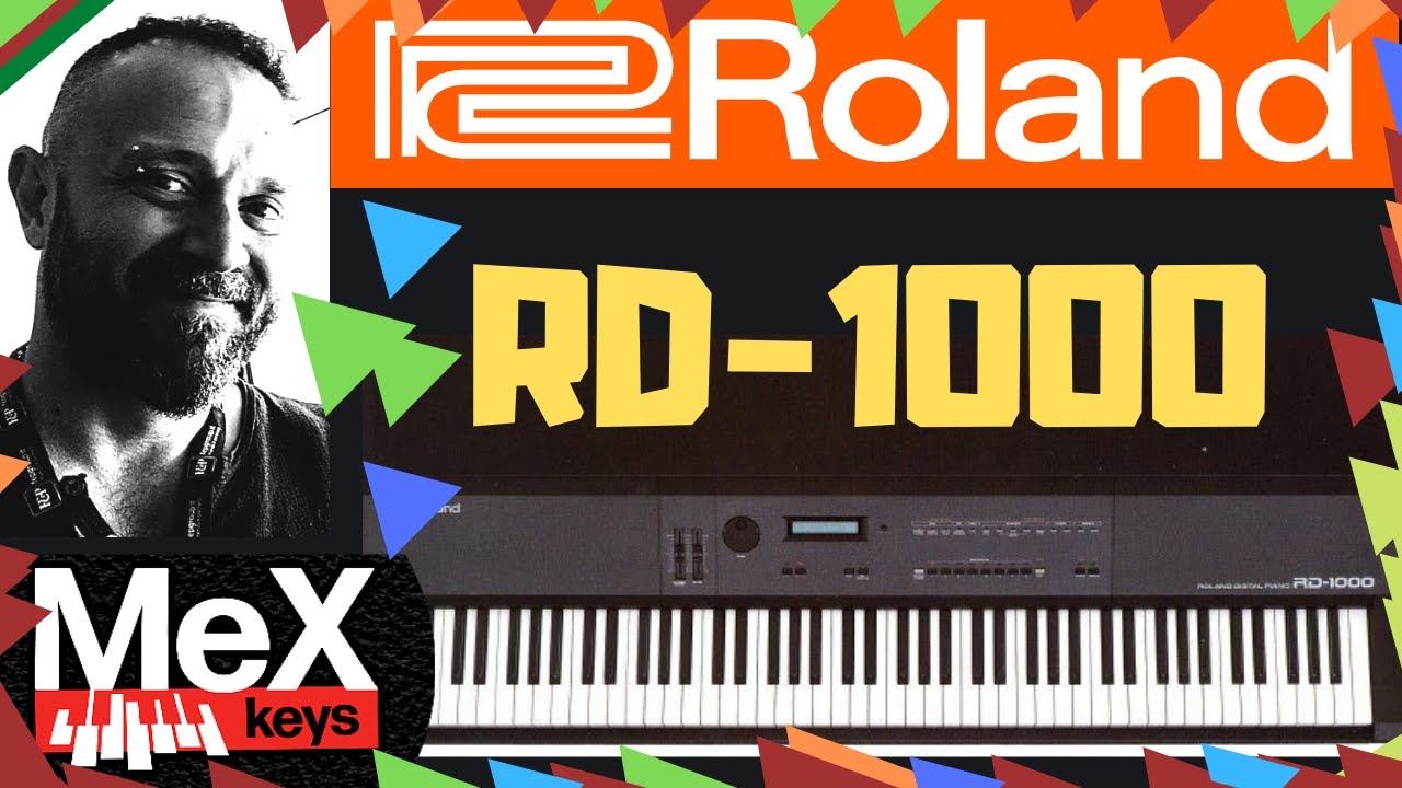 Roland RD1000 by MeX (Subtitles)