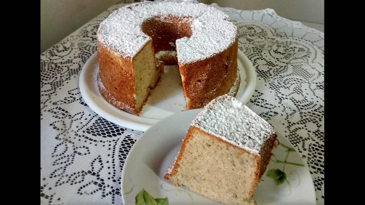 BOLO DE BANANA SIMPLES com CozinhandoComNane :)