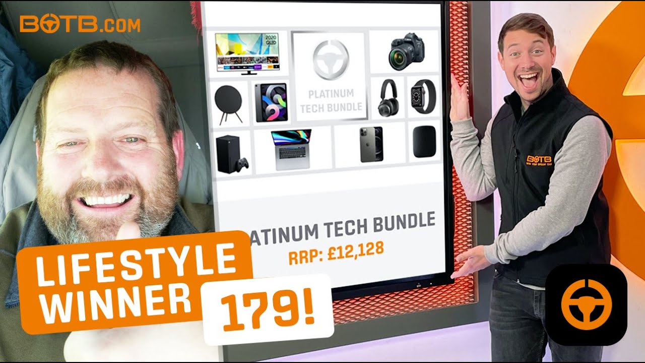 BOTB Lifestyle Competition Winner Paul Paterson – Platinum Tech Bundle – Week 19 2021
