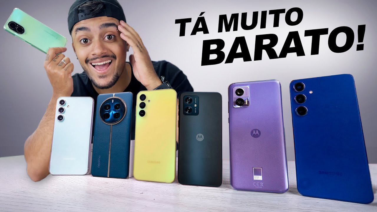 Top 7 Celulares USADOS que VALE A PENA COMPRAR em 2025 🔥 BARATO, RODA TUDO e C&Acirc;MERA BOA