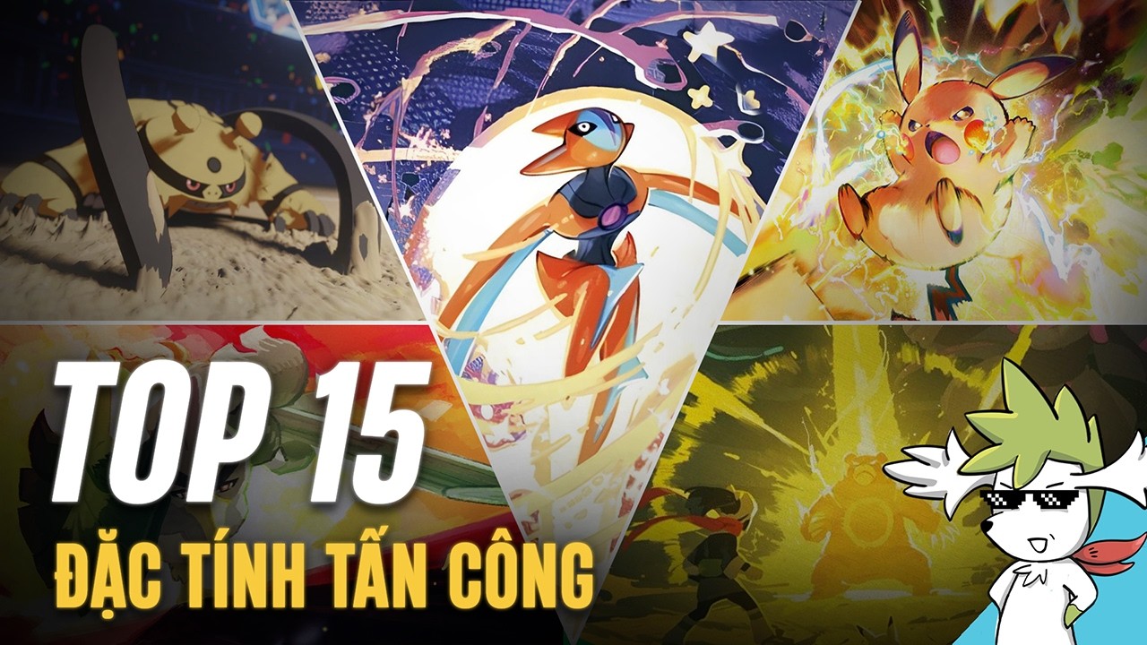 Top 15 ĐẶC TÍNH TẤN CÔNG mạnh nhất | Shaymin Ahhh