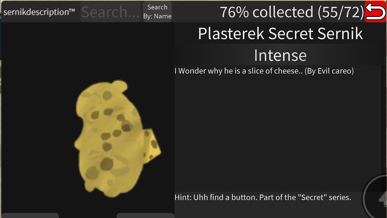 How to get plasterek secret sernik in find the chomik : desert edition