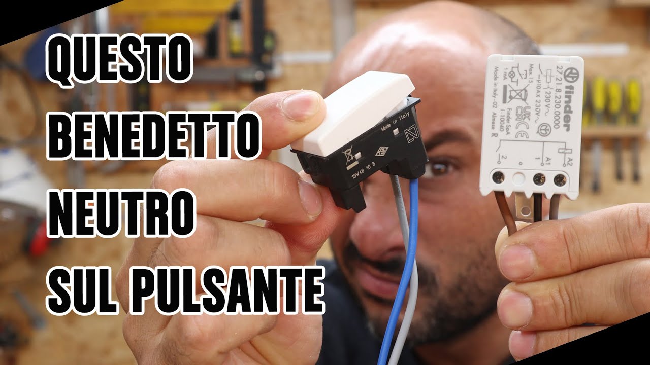 Ancora questioni sul neutro collegato al pulsante del relè?