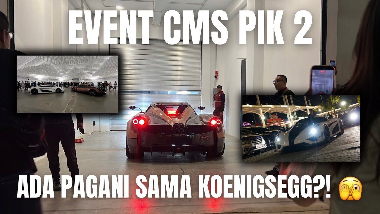 EVENT MOBIL PALING GOKIL DI JAKARTA? PAGANI & KOENIGSEGG TURUN KE JALAN! 🥵🥶