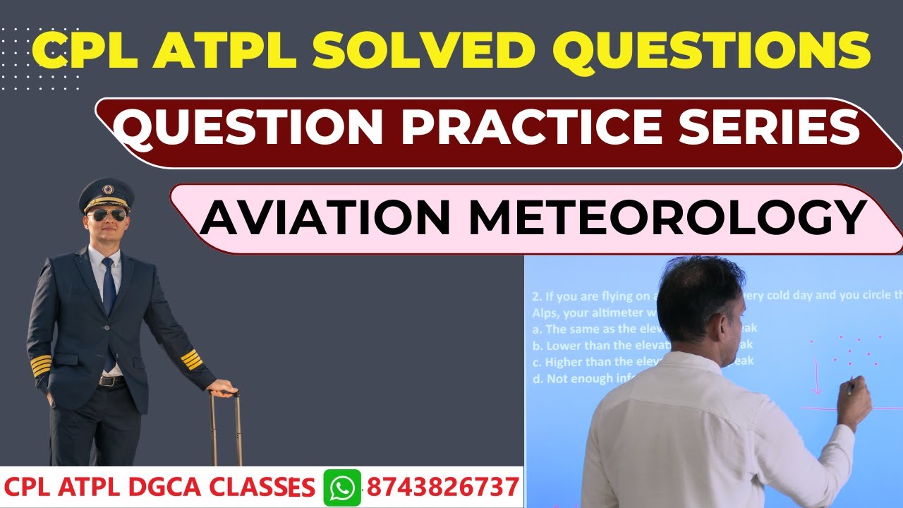 Aviation Meteorology Crash Course for CPL and ATPL DGCA Exams #pilotexams
