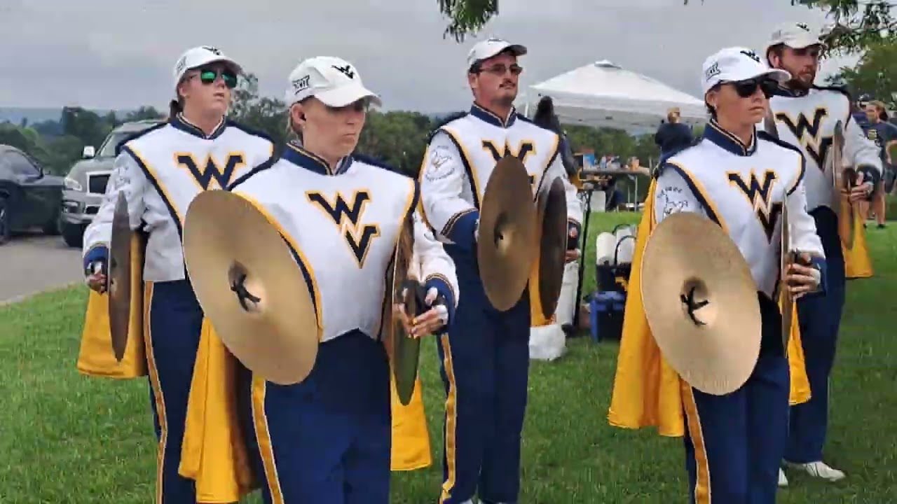 WVU Drumline  2023 - Warmup September 9, 2023