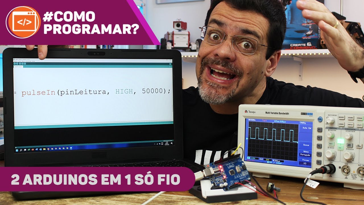 pulseIn( ): Comunicando Arduinos com um Único Fio #ComoProgramar