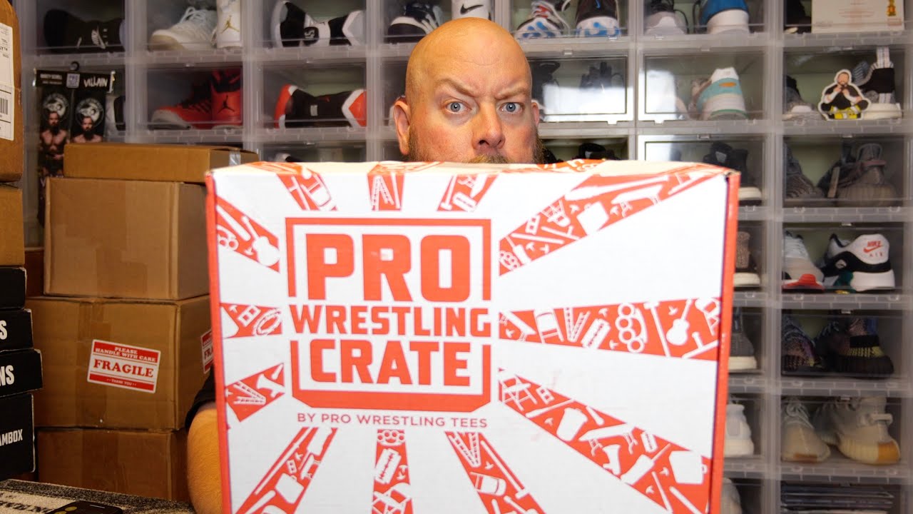Opening the September 2021 Pro Wrestling Crate Mystery Box